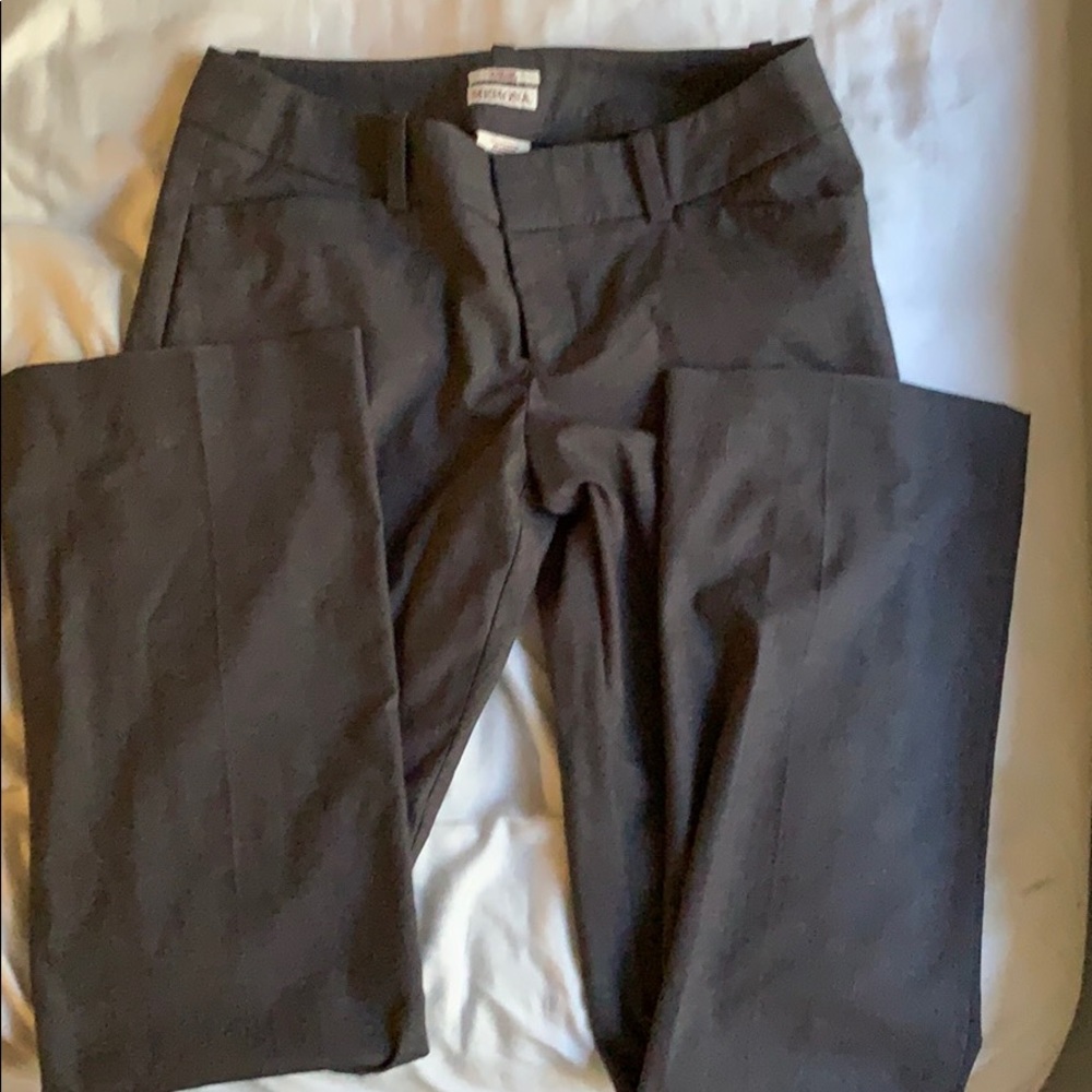 Merona grey stretch modern work pants size 6
